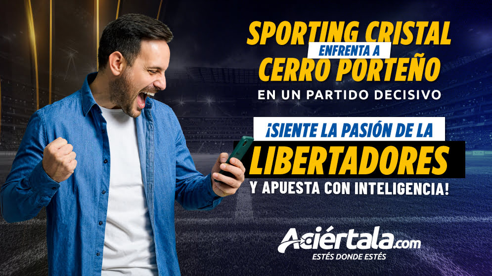 Sporting Cristal vs Cerro Porteño: Apuesta y gana en grande
