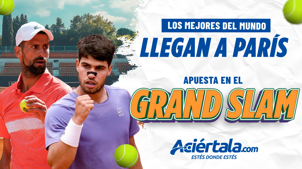 Disputa en la tierra batida durante. Gana con las apuestas deportivas del tenis en el Grand Slam Roland Garros 2025