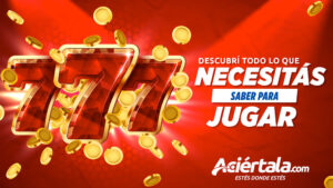 Explora las mejores tragamonedas online en Aciértala. Aprende cómo jugar, aplica estrategias y empieza a ganar hoy mismo. ¡Regístrate y juega ya!