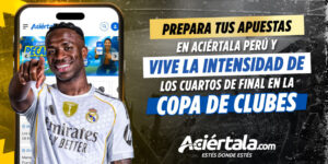 Apuestas de los semifinalistas del Mundial de Clubes en Aciértala, con las mejores cuotas y mercados de Perú.