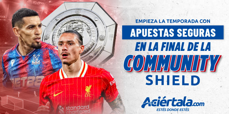 Vive la emoción del Liverpool vs Crystal Palace en la Community Shield 2025 disputando el título en el estadio de Wembley
