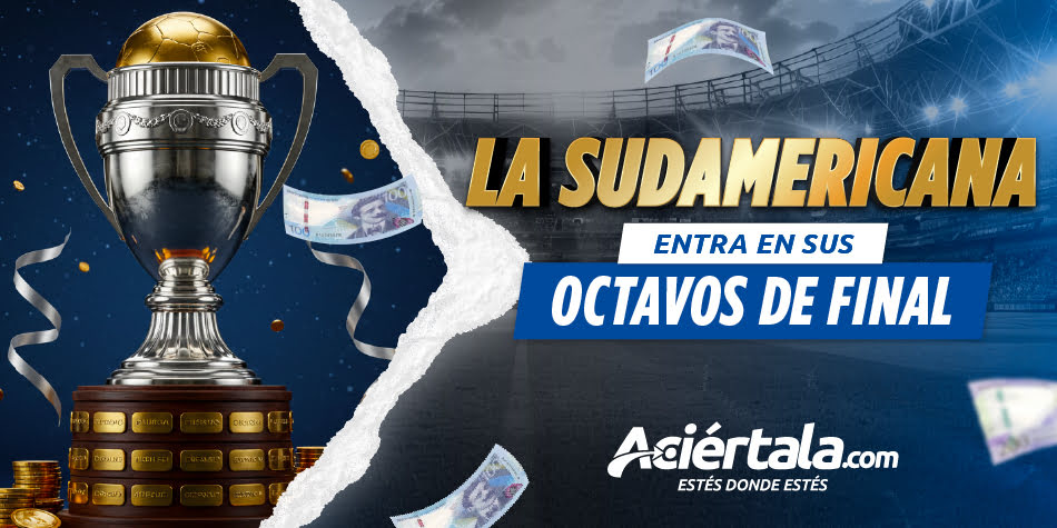 Octavos de final Copa Sudamericana: cruces y fechas para apostar con Aciértala