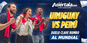 Eliminatorias Copa del Mundo 2026 con Uruguay vs Perú pronóstico y apuestas de fútbol.