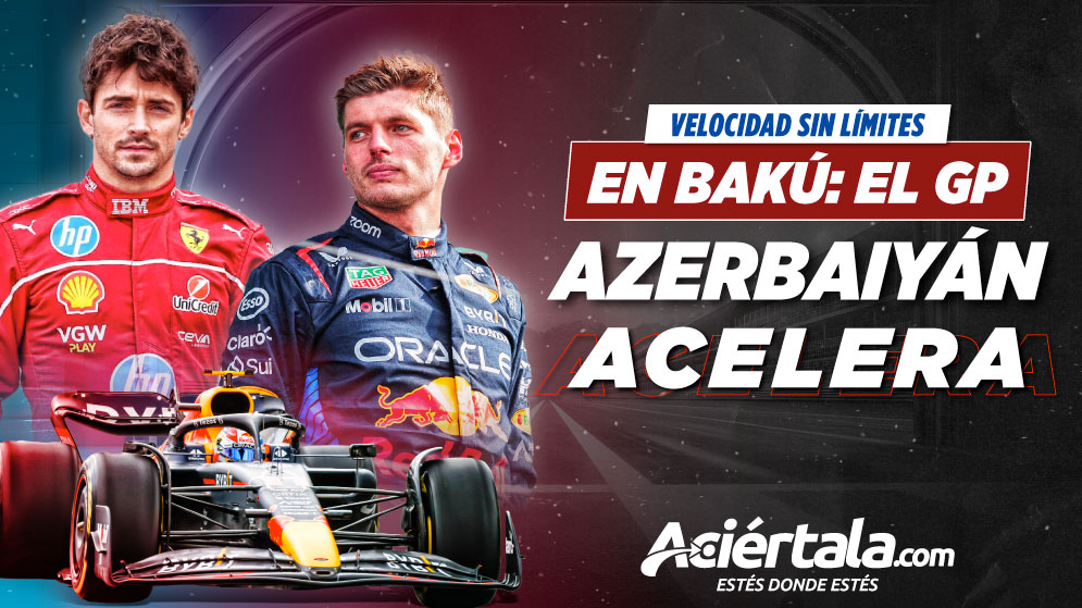 Carrera Fórmula 1 GP de Azerbaiyán con pronósticos deportivos y apuestas en Aciértala Perú.