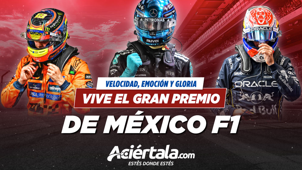 Análisis del GP de México F1 2025 con cuotas, posible parrilla de salida y pronósticos deportivos para maximizar tus apuestas en Aciértala Perú. ¡Registrate ya!