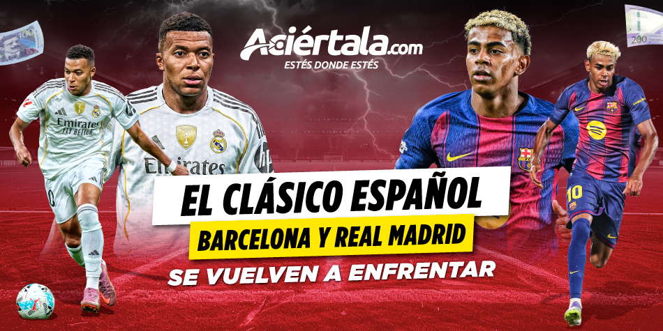 Apuestas del partido Barcelona vs Real Madrid por LaLiga 2025, con las mejores cuotas y mercados del país. ¡Apuesta ya!